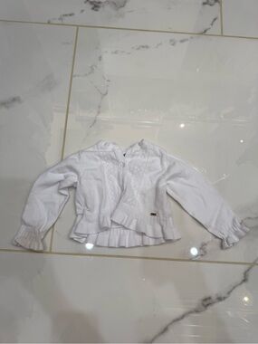Kids sweater peplum top